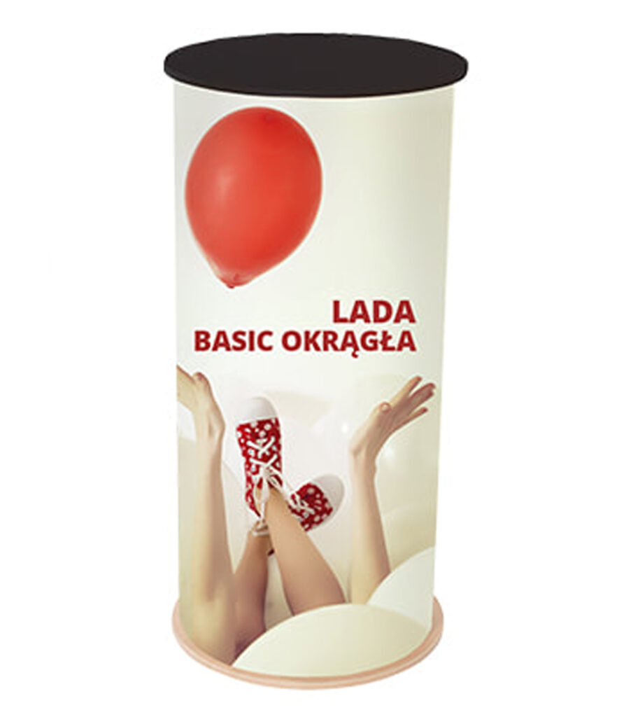 Trybunka reklamowa Basic Okrągła​